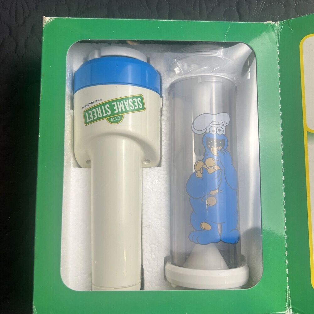 NEW Vintage Sesame Street Cookie Monster Cookie Press Hamilton Beach NIB 1998 - Picture 7 of 9